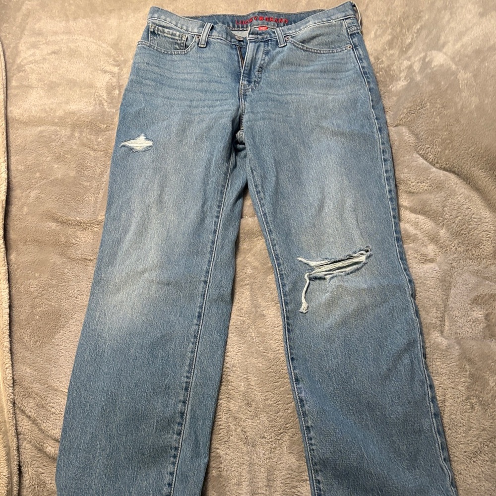 Lucky Brand Men's Light Blue Straight Jeans